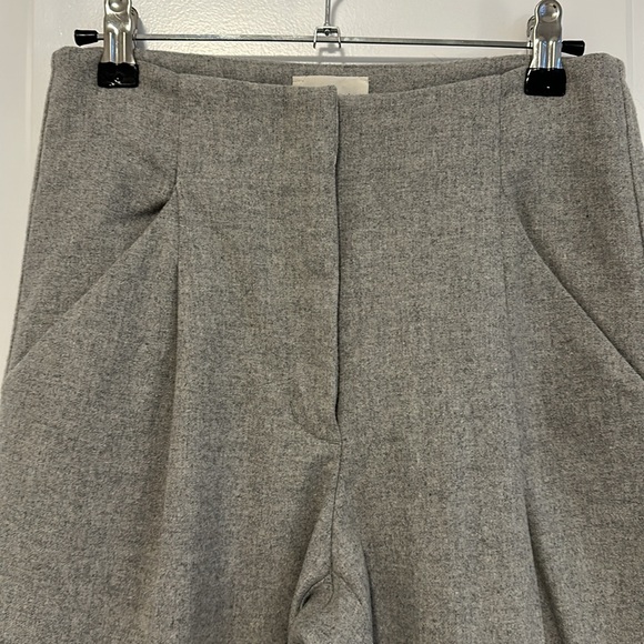 ARITZIA - Wilfred - Grey Italian Wool Pants - Size 0 - Picture 2 of 3